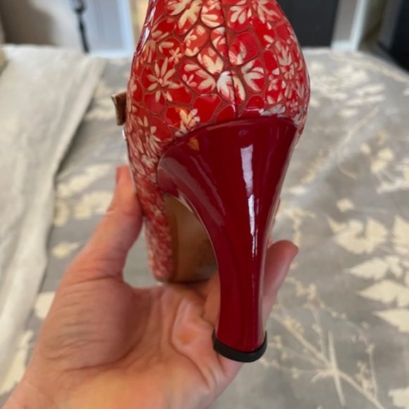 John Fluevog Twist Tango Mary Jane Heel - Picture 3 of 6